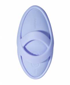 Вибратор на пальцы с подогревом "Svakom Echo 2" + приложение, голубой