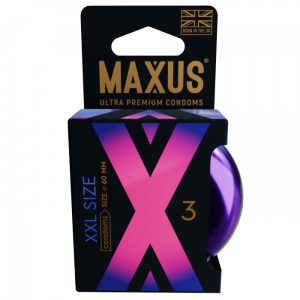 Презервативы увеличенного размера "Maxus XXL" 3шт